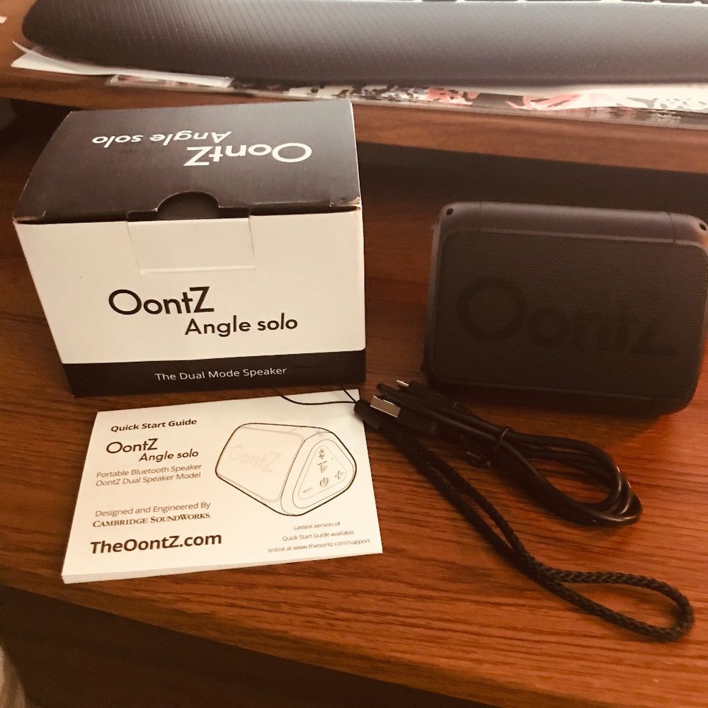 Oontz Angle Solo Dual Mode Bluetooth Speaker NWOT Both